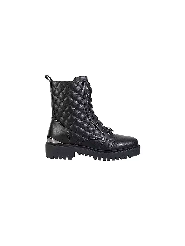 GUESS | Schnürboots | schwarz