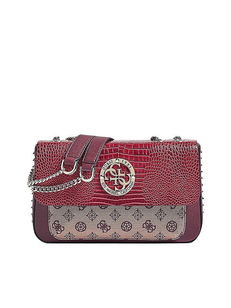 GUESS | Schultertasche "Magnolia" | rot