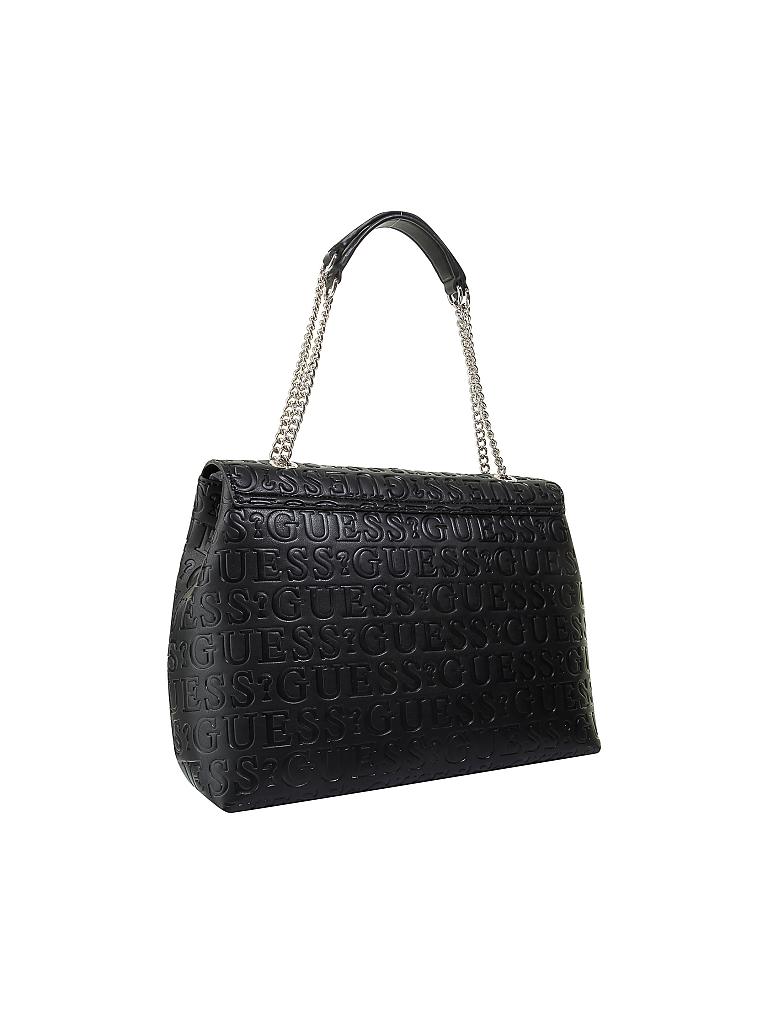 GUESS | Schultertasche "Robyn" | schwarz