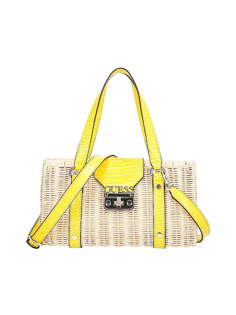 GUESS | Schultertasche Paloma | gelb