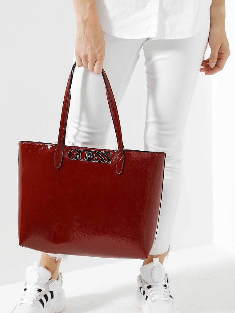 GUESS | Shopper "Uptown Chic Barcelona" | rot