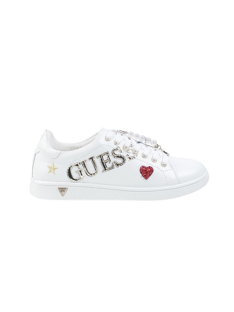 guess damen sneaker weiss