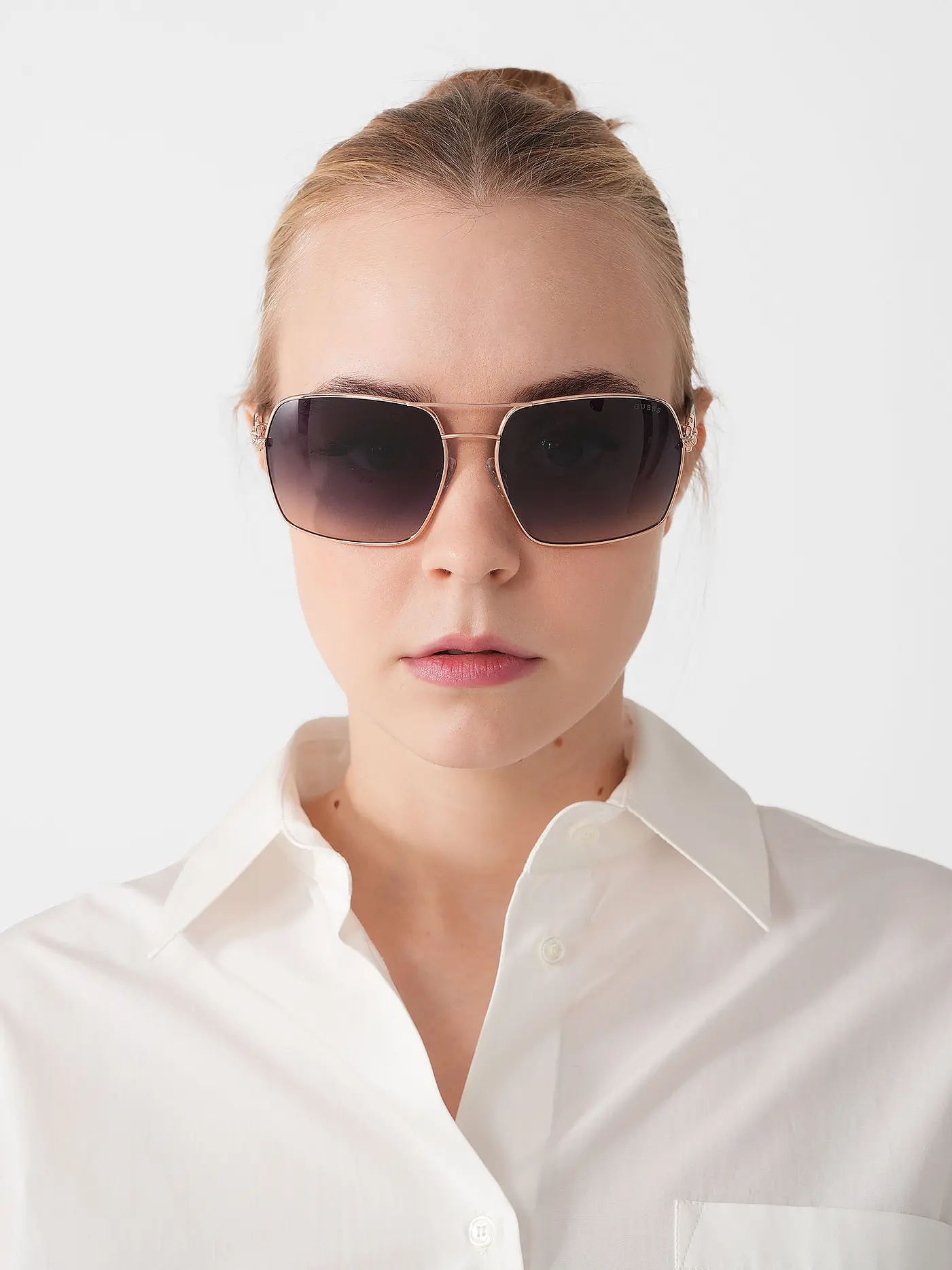 GUESS | Sonnenbrille GU00159/63 | gold