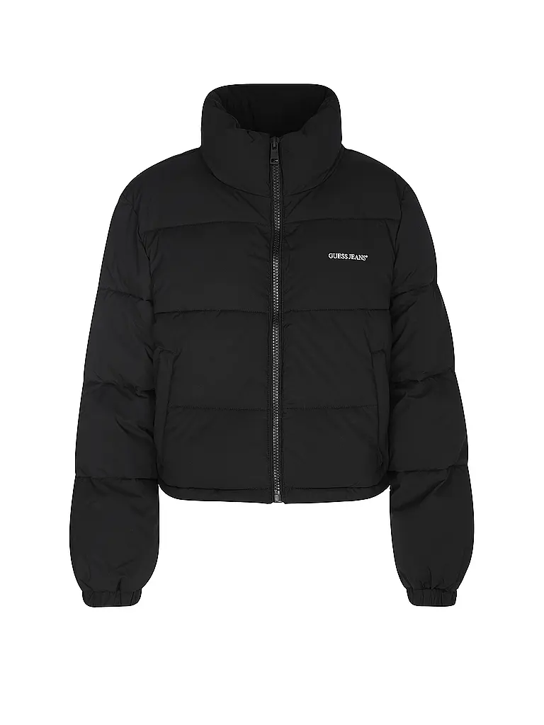 GUESS | Steppjacke Cropped Fit | schwarz
