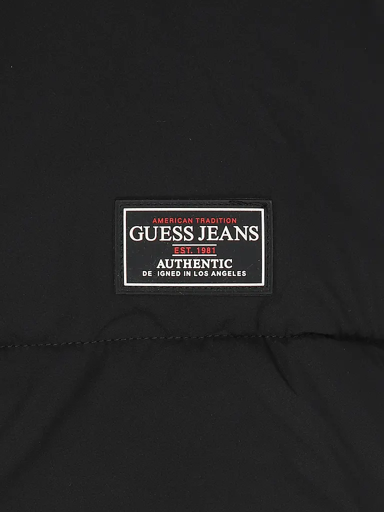 GUESS | Steppjacke Cropped Fit | schwarz