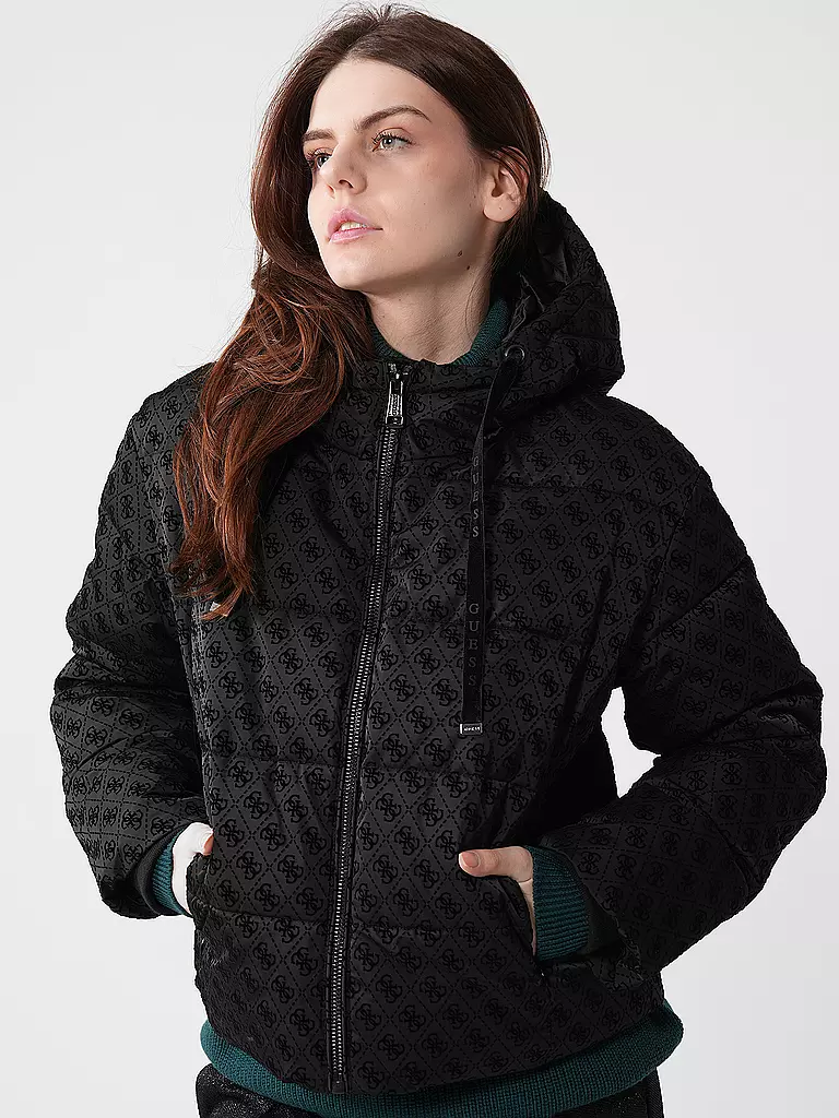 GUESS | Steppjacke DAISY  | schwarz
