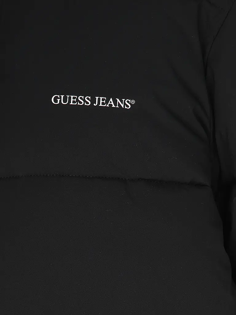 GUESS | Steppmantel | schwarz