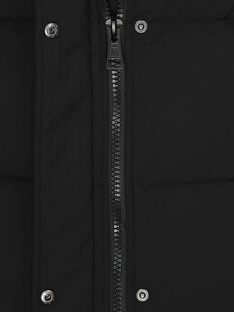 GUESS | Steppmantel | schwarz