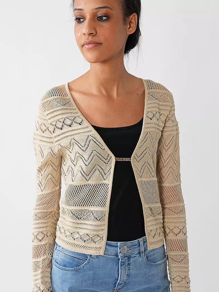 GUESS | Strickjacke NELLIE  | gold