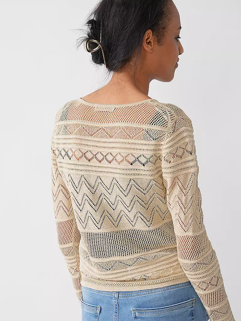 GUESS | Strickjacke NELLIE  | gold