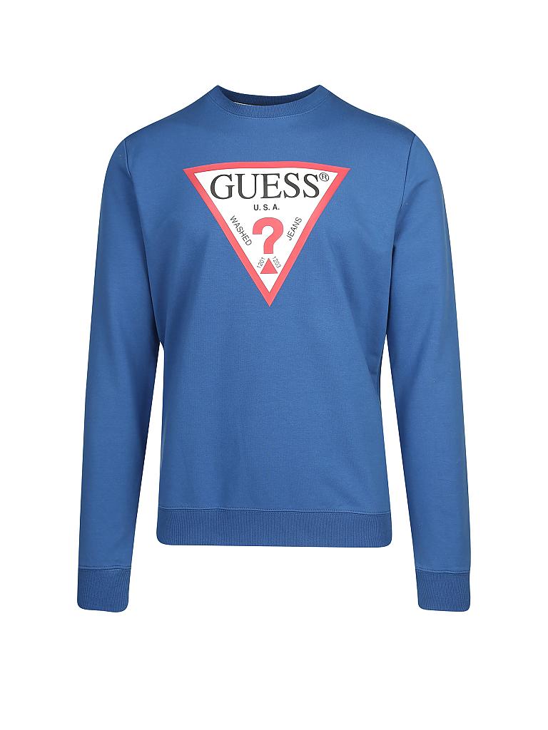 GUESS | Sweater | blau