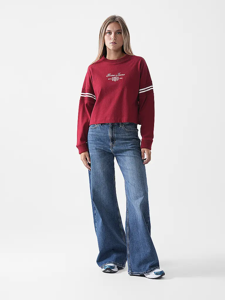 GUESS | Sweater | dunkelrot