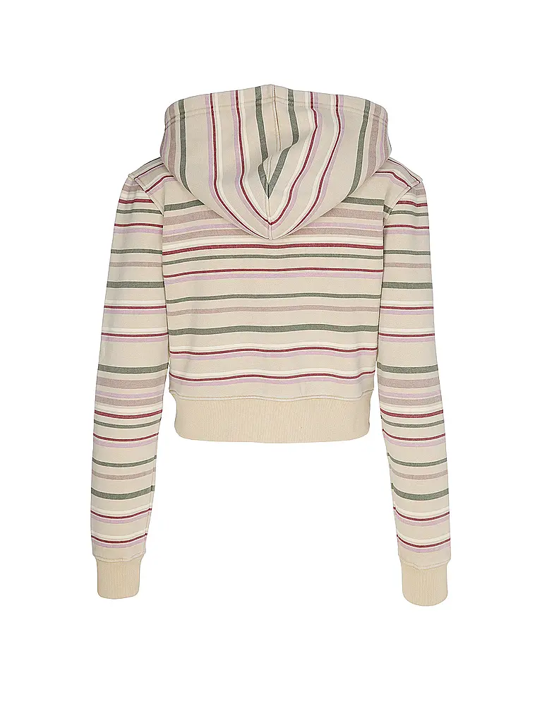 GUESS | Sweatjacke Cropped Fit | beige