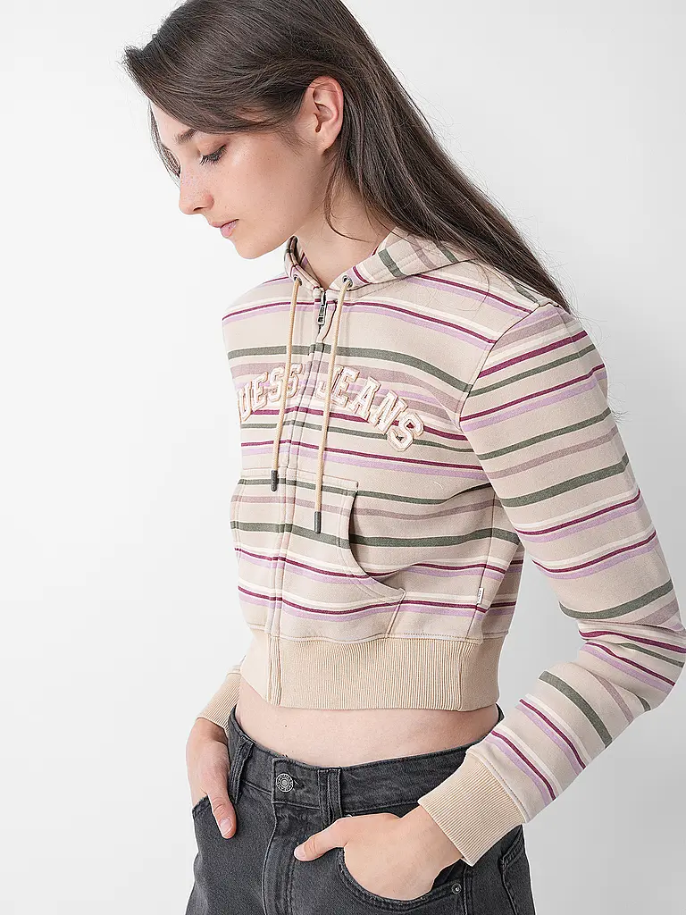 GUESS | Sweatjacke Cropped Fit | 