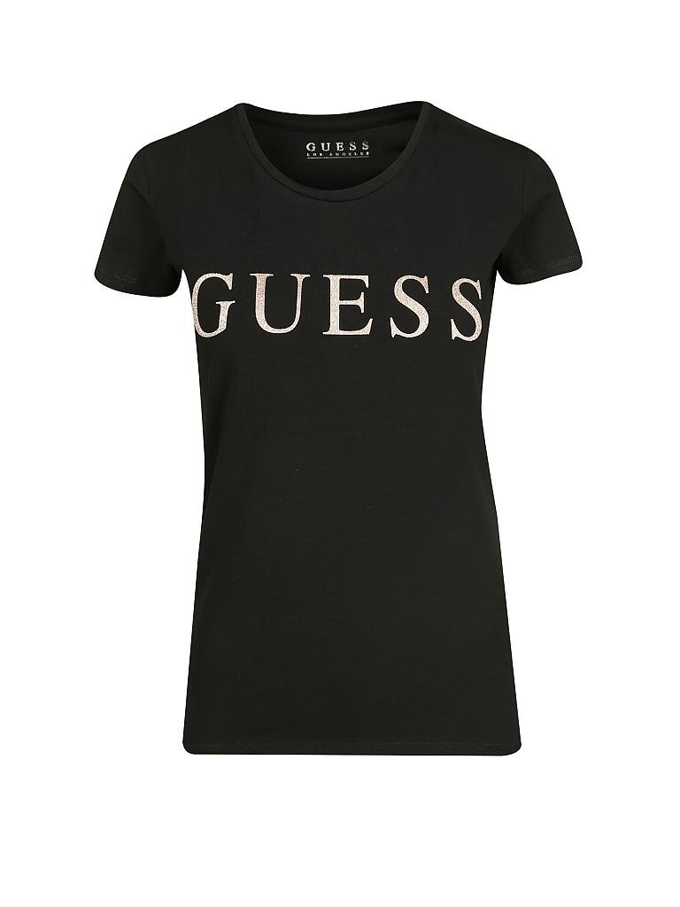 GUESS | T Shirt " Angelika " | schwarz