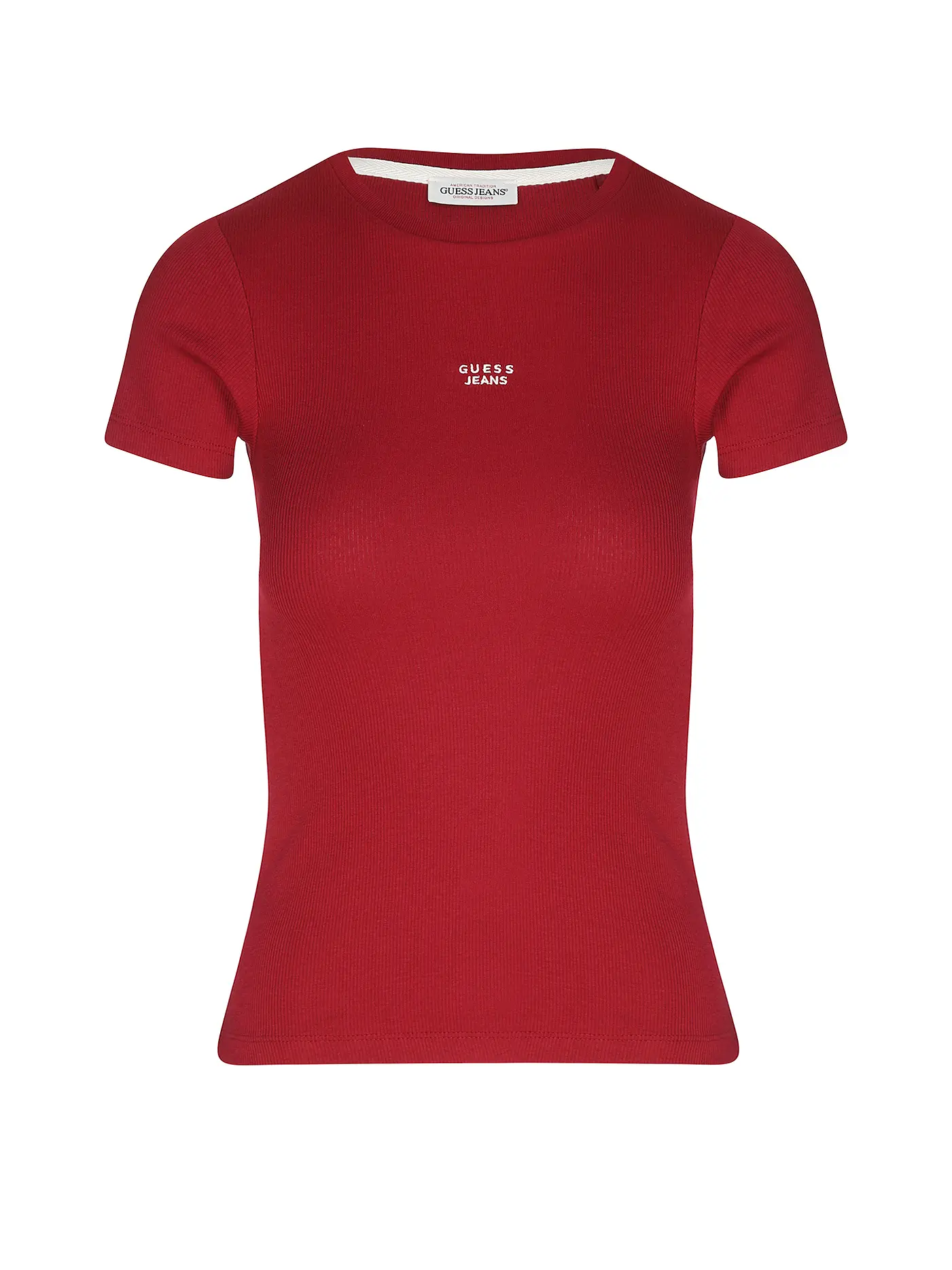 GUESS | T-Shirt  | dunkelrot