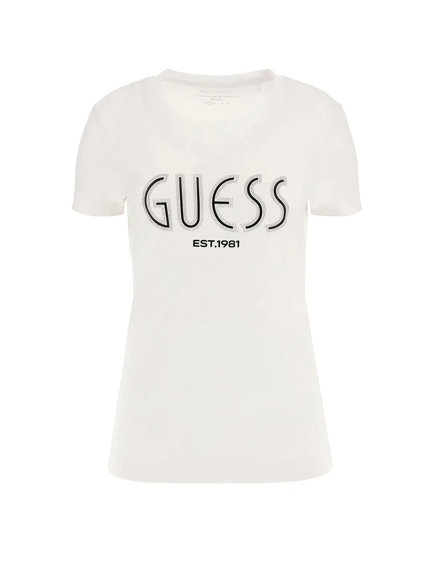 GUESS | T-Shirt  | weiss