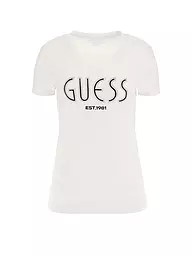 GUESS | T-Shirt  | Weiss