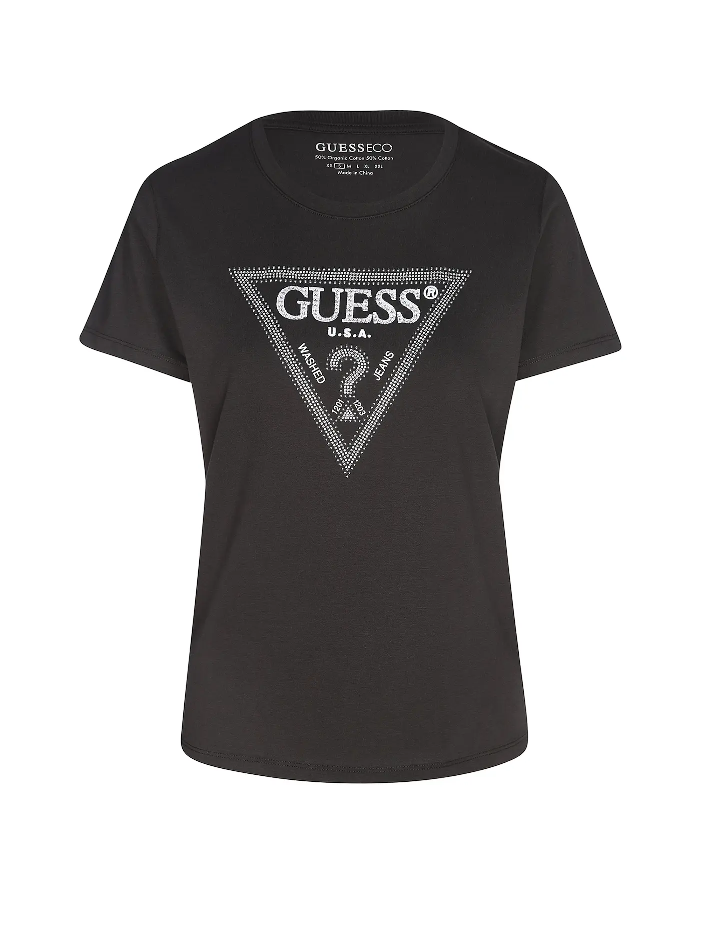 GUESS | T-Shirt  | braun