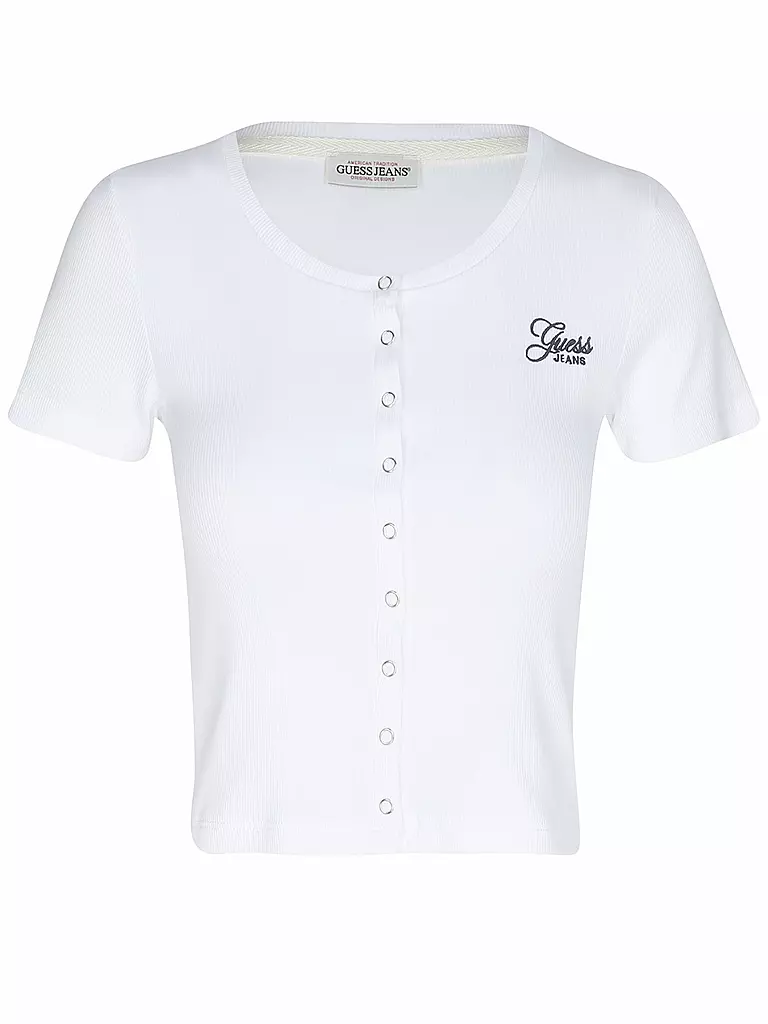 GUESS | T-Shirt  | weiss