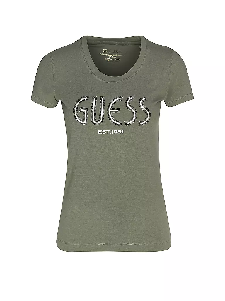 GUESS | T-Shirt  | olive