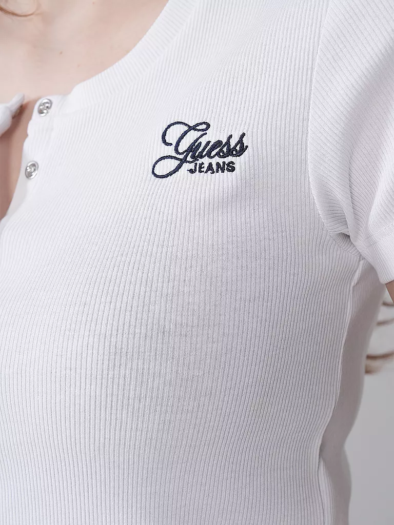 GUESS | T-Shirt  | weiss