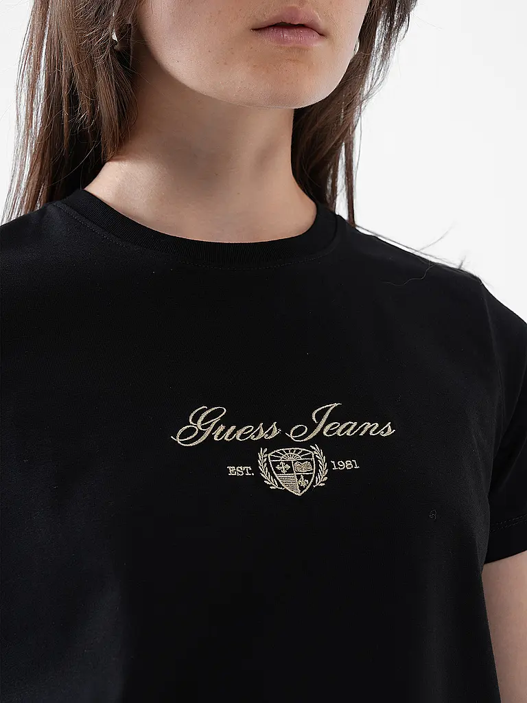 GUESS | T-Shirt  | schwarz