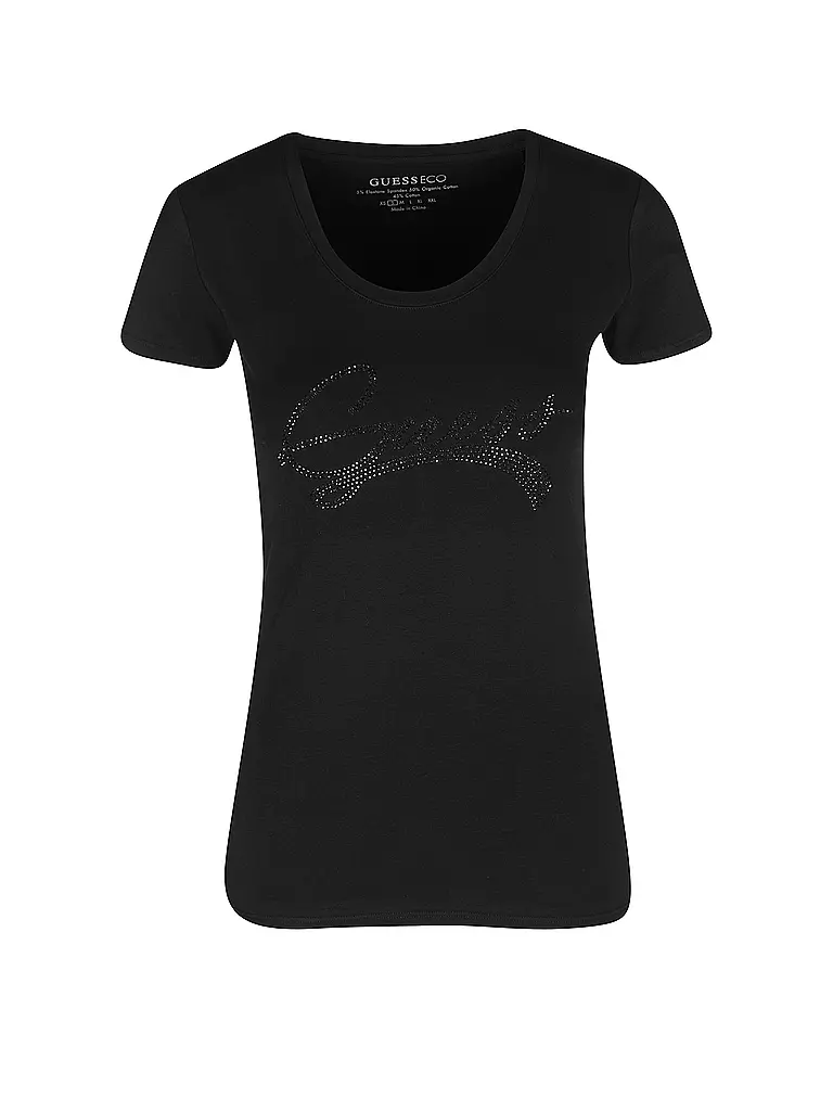 GUESS | T-Shirt ADELINA | schwarz