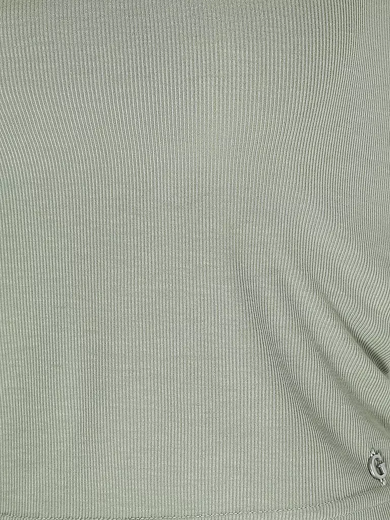 GUESS | T-Shirt Cropped Fit | grün