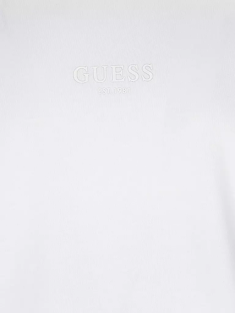 GUESS | T-Shirt Slim Fit Aidy | weiss