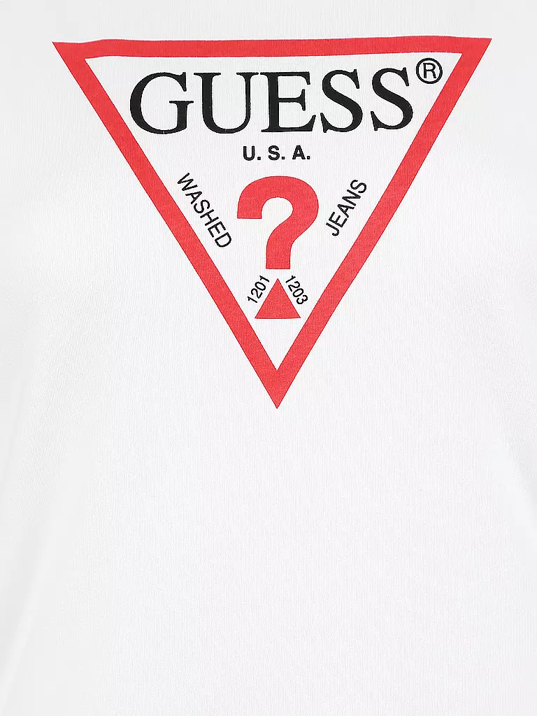 GUESS | T-Shirt | weiss