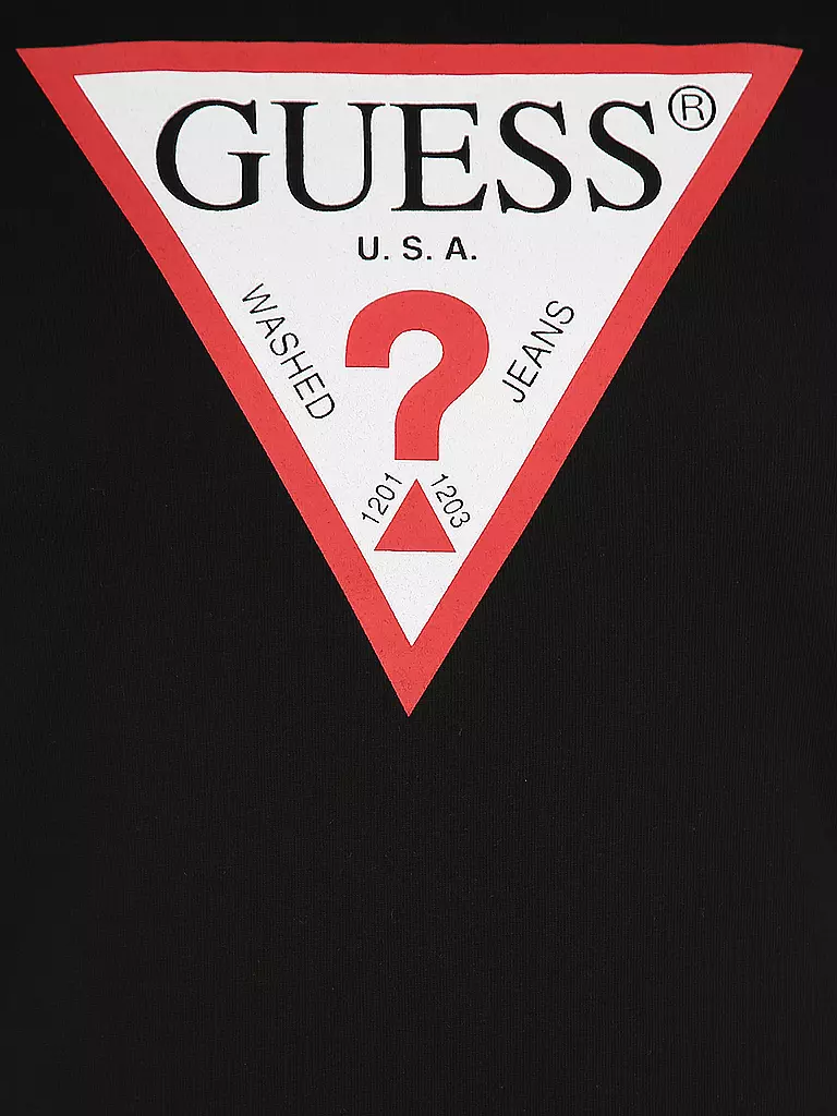 GUESS | T-Shirt | schwarz