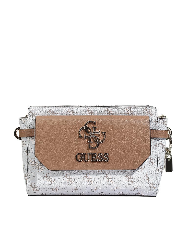 GUESS Tasche Crossbody "Esme" weiß