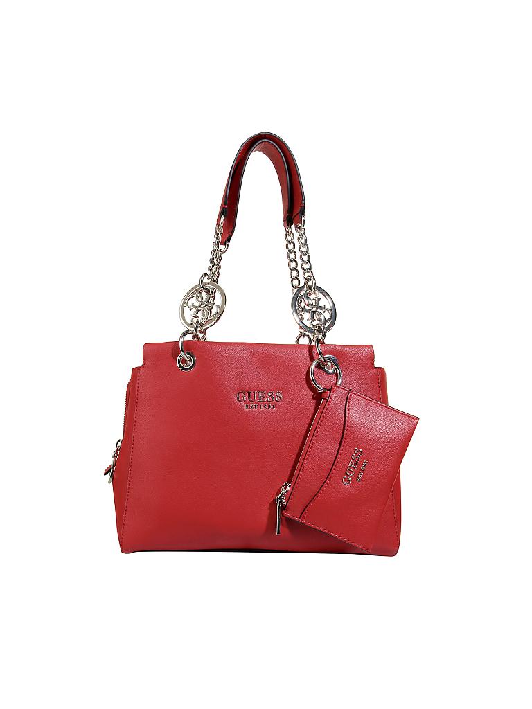 GUESS | Tasche - Henkeltasche "Tara" | rot