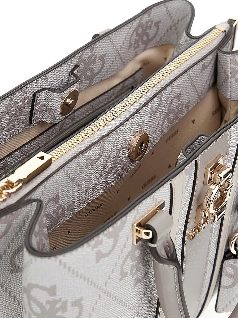 GUESS | Tasche - Henkeltasche ERENIA | hellgrau