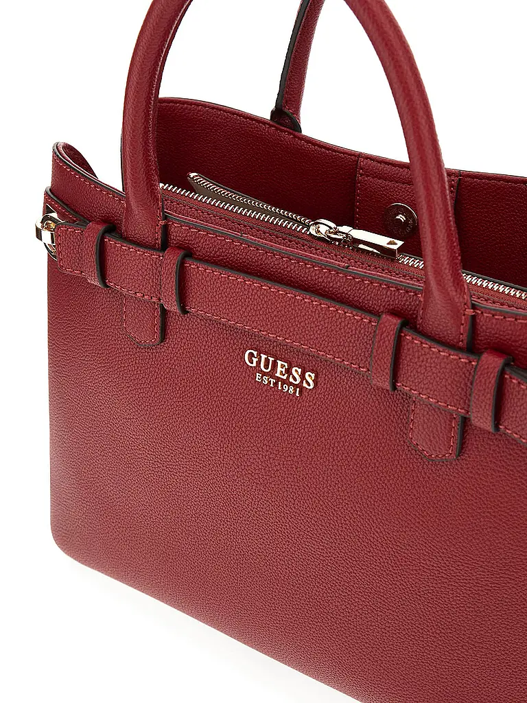 GUESS | Tasche - Henkeltasche GREGORIA  | dunkelrot