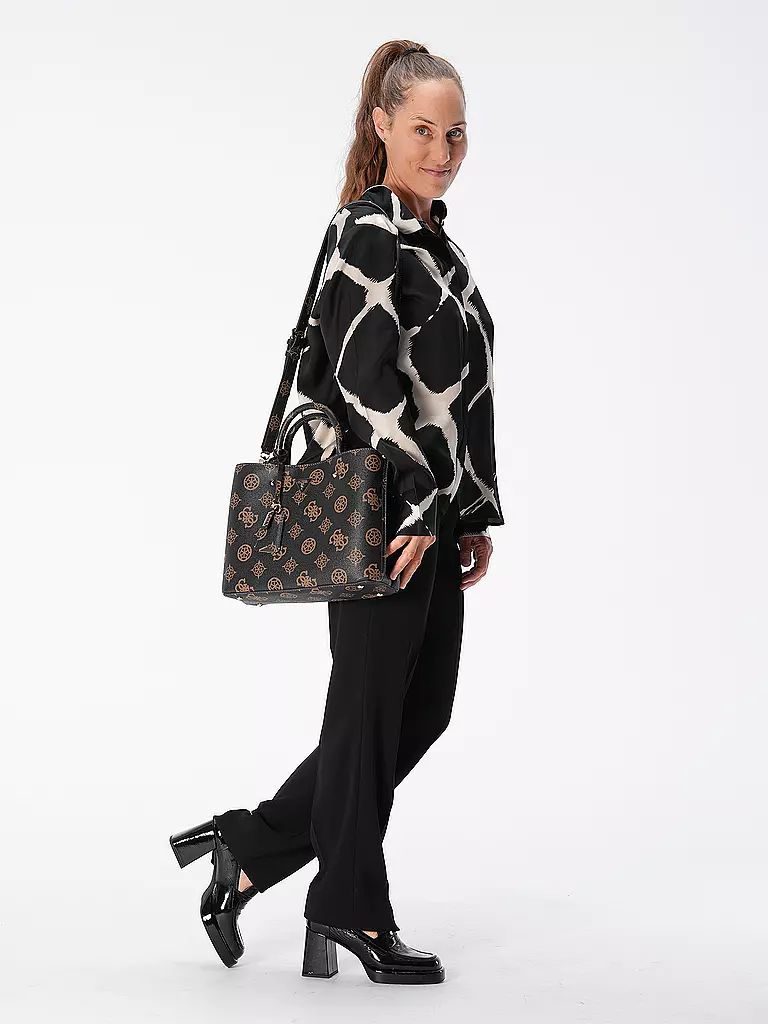 GUESS | Tasche - Henkeltasche MERIDIAN | braun
