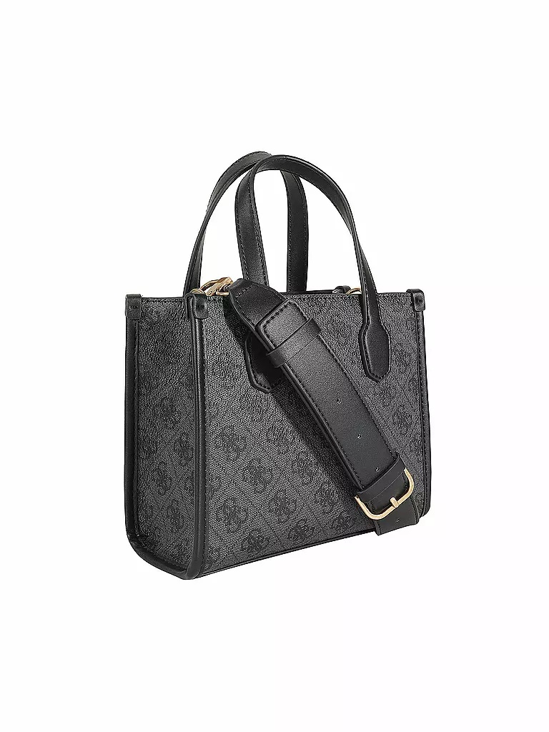 GUESS | Tasche - Mini Tote Bag SILVANA  | schwarz