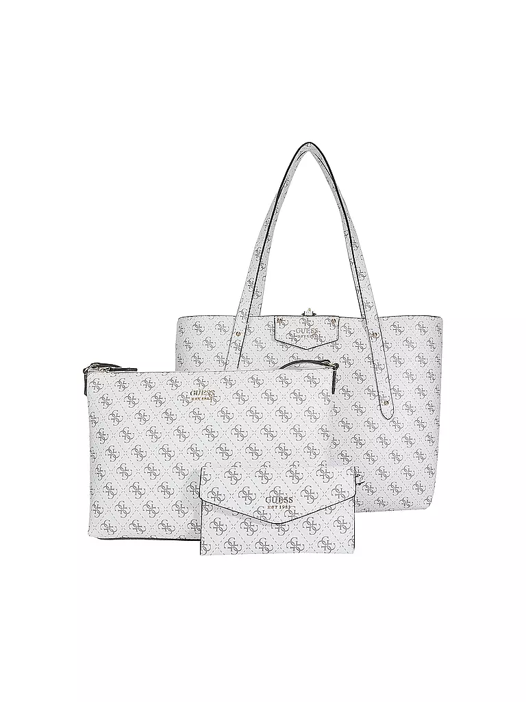 GUESS | Tasche - Shopper ECO BRENTON | weiss