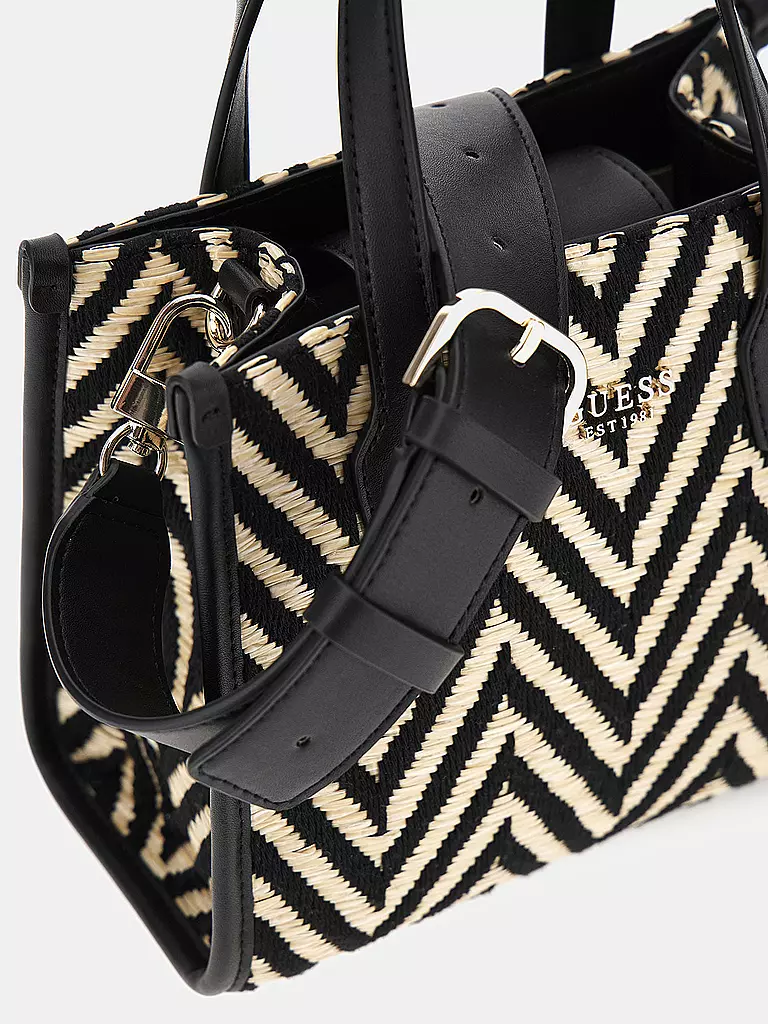 GUESS | Tasche - Tote Bag SILVANA Mini | schwarz