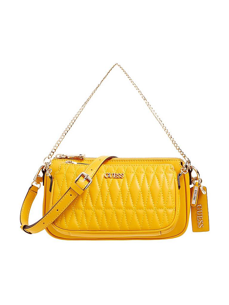 GUESS | Umhängetasche - Double Pouch Arie | gelb