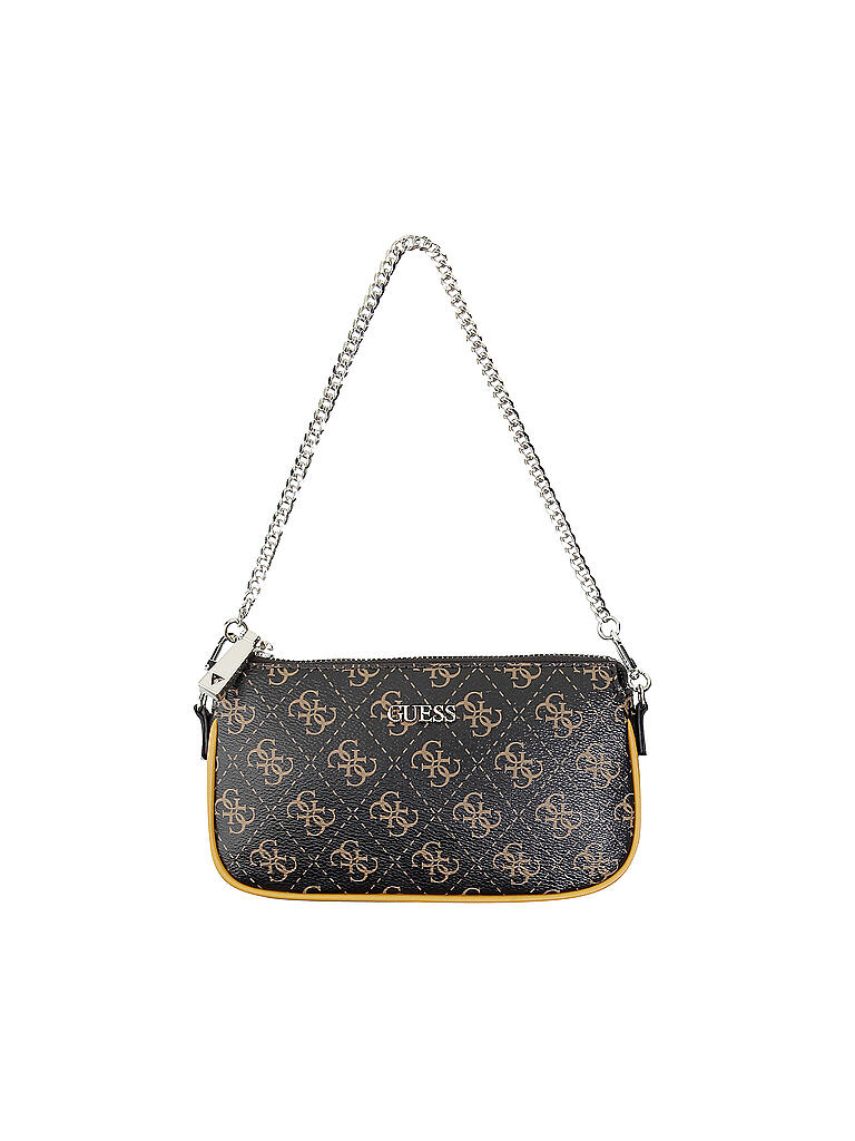 GUESS | Umhängetasche - Double Pouch Arie | braun