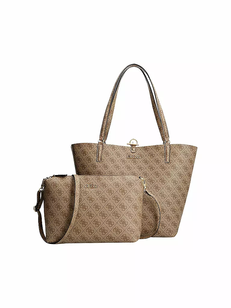 GUESS | Wendetasche -Shopper ALBY | beige