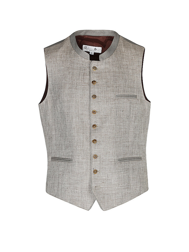 GWEIH & SILK Trachtengilet REGEN  hellgrau | 54