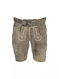 GWEIH & SILK | Lederhose KARLO | braun