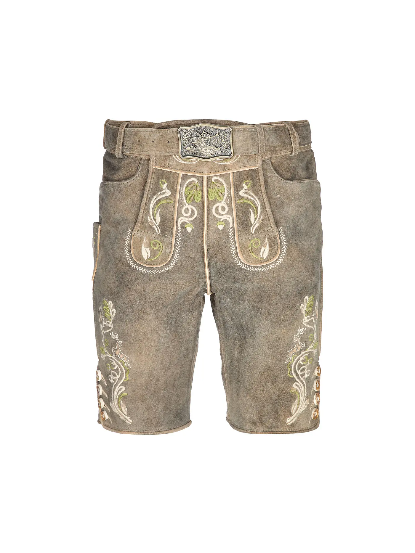 GWEIH & SILK | Lederhose LIAM | beige
