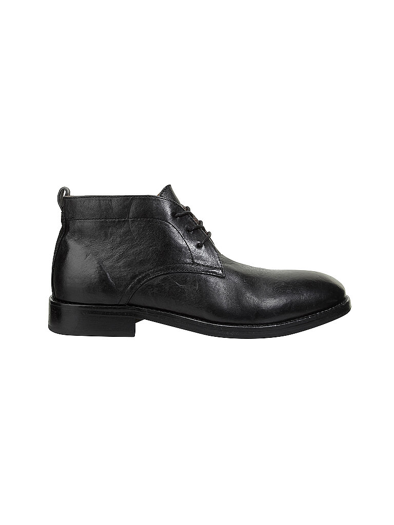 H BY HUDSON  Schnürschuhe Dartmoor schwarz | 43