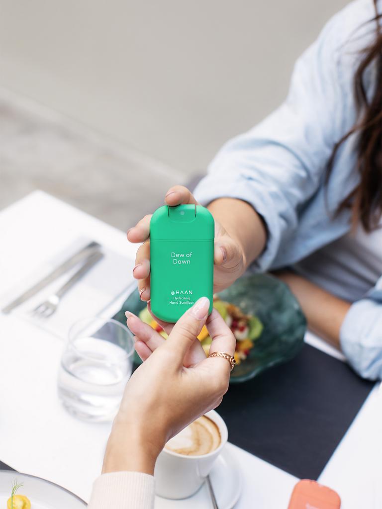 HAAN Handdesinfektion Hydrating Hand Sanitizer Dew of Dawn 30ml grün