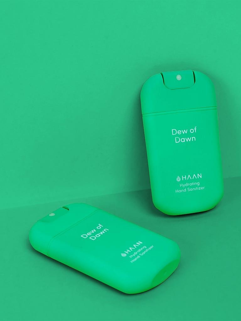 HAAN Handdesinfektion Hydrating Hand Sanitizer Dew of Dawn 30ml grün