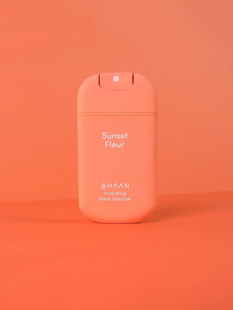 HAAN | Handdesinfektion Hydrating Hand Sanitizer  Sunset Fleur 30ml | orange